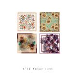 tarzınısec Şıklık Serisi 4’lü Fular Set Estascarf 48x48cm