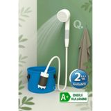 TARZMİNA TİCARET PROFESYONEL ŞARJLI TAŞINABİLİR KAMP - BAHÇE - OUTDOOR DUŞ SİSTEMİ SETİ