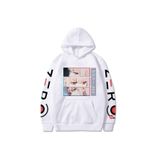 Tarzsokak Anime Sevgilim Franxx Kapüşonlu Hoodie 12479, Beyaz, S