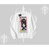 Tarzsokak Biskilet Sweatshirt Anime Devils Girl Japanese Style Baskılı