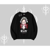 Tarzsokak Biskilet Sweatshirt Anime Girl Daughter In Law Baskılı