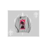 Tarzsokak Biskilet Sweatshirt Anime Girlfriend Kırmızı, Gri, M