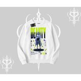 Tarzsokak Biskilet Sweatshirt Anime Unity Neon Detaylı Grafik Baskılı
