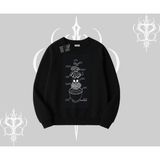 Tarzsokak Biskilet Sweatshirt Noodle Theory Hand Drawn Concept