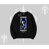 Tarzsokak Biskilet Sweatshirt Oversize Anime Kız Baskılı