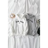 Tarzsokak Çift Sevgili Paket Pamuklu Oversize Sweatshirt, Çok Renkli, S