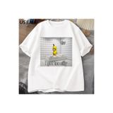 Tarzsokak Çok Aptal Var T Shirt Uyandırma Yasası Aptal Ağlayan Muz Üzgün Kedi Meme T-Shirt Erkek Komik 2996, Beyaz-3556, M