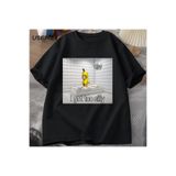 Tarzsokak Çok Aptal Var T Shirt Uyandırma Yasası Aptal Ağlayan Muz Üzgün Kedi Meme T-Shirt Erkek Komik 2996, Siyah-3557, S
