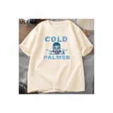 Tarzsokak Cold Palmer Meme Graphic T-Shirts For Men Causal Cotton Short Sleeve Tshirt Cole Palmer Poste 2957, Bej-1459, 4Xl-5Xl