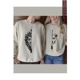Tarzsokak Dişi Ve Erkek Aslan Çift Sevgili Kombinleri Couple Clothing Yeni Sezon 2 Adet