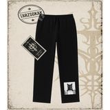 Tarzsokak Gotik & Grunge Streetwear Catwoman Unisex Baggy Eşofman Altı - Siyah - XS