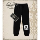 Tarzsokak Gotik & Grunge Streetwear Catwoman Unisex Jogger Eşofman Altı - Siyah - 2XL