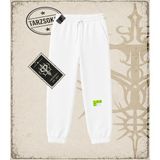 Tarzsokak Gotik & Grunge Streetwear Keycap 2 Unisex Jogger Eşofman Altı - Beyaz - 5XL