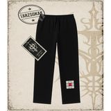 Tarzsokak Gotik & Grunge Streetwear Keycap 3 Unisex Baggy Eşofman Altı - Siyah - XS