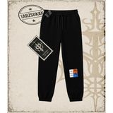 Tarzsokak Gotik & Grunge Streetwear Keycap 4 Unisex Jogger Eşofman Altı - Siyah