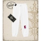 Tarzsokak Gotik & Grunge Streetwear Keycap 5 Unisex Jogger Eşofman Altı - Beyaz - 5XL