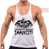 Tarzsokak Gym Tank Top Fitness Sporcu Atleti GYM14 - Renkli - S - M