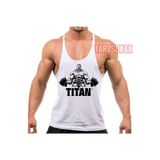 Tarzsokak Gym Tank Top Fitness Sporcu Atleti Gym36, Beyaz, M