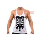 Tarzsokak Gym Tank Top Fitness Sporcu Atleti Gym46, Beyaz, M