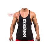 Tarzsokak Gym Tank Top Fitness Sporcu Atleti Gym60, Siyah, Xl