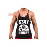 Tarzsokak Gym Tank Top Fitness Sporcu Atleti Gym7, Siyah, Xl