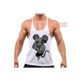 Tarzsokak Gym Tank Top Fitness Sporcu Atleti Gym78, Beyaz, S