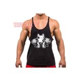 Tarzsokak Gym Tank Top Fitness Sporcu Atleti Gym87, Siyah, Xl