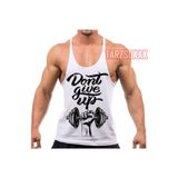 Tarzsokak Gym Tank Top Fitness Sporcu Atleti Gym90, Beyaz, L