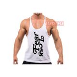 Tarzsokak Gym Tank Top Fitness Sporcu Atleti Lesbenja, Beyazgym16, L