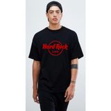 Tarzsokak Hard Rock Cafe Oversize Tişört, Siyah, Xl
