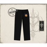 Tarzsokak Kadın Blueberry Pancake Unisex Baggy Eşofman Altı Beyaz - Siyah - 4 Yaş