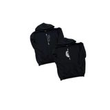 Tarzsokak Kadın Erkek Dişi Ve Erkek Aslan Çiftler Sevgili Çift Kombini Tasarım Sweatshirt, Siyah, M