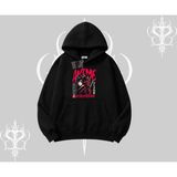 Tarzsokak Kapşonlu Sweatshirt Anime Girlfriend Kırmızı