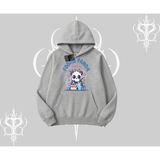 Tarzsokak Kapşonlu Sweatshirt Foodie Panda Tatlı ve Sevimli Panda Baskılı