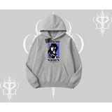 Tarzsokak Kapşonlu Sweatshirt Oversize Anime Kız Baskılı