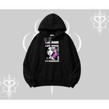 Tarzsokak Kapşonlu Sweatshirt Too Good Anime Girl Grafik Baskılı