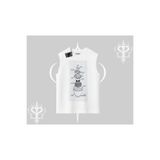 Tarzsokak Kolsuz Tshirt Noodle Theory Hand Drawn Concept, Beyaz, M