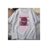 Tarzsokak Komik Kedi Meme Grafik Tees Kediler Dank Memes T Shirt Komik Aptal Kediler T-Shirt Erkek Kadı, Gri2182, L/Xl
