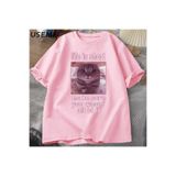 Tarzsokak Komik Kedi Meme Grafik Tees Kediler Dank Memes T Shirt Komik Aptal Kediler T-Shirt Erkek Kadı, Pembe2185, M