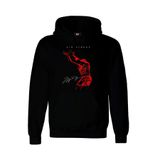 Tarzsokak Michael Jordan 23 Blue 7 Siyah Unisex Kapşonlu Sweatshirt Hoodie Model 317 06180, Siyah, L