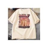 Tarzsokak MILF Adam Ayakları Seviyorum T-shirt Erkekler Yetişkin Mizah Komik Gag Tshirt Yuvarlak Boyun 2841