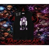 Tarzsokak Obito Uchiha Naruto Anime Karakteri Oversize Unisex Kolsuz Tişört Beyaz - XL - Siyah