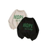 Tarzsokak Renkli Biskilet Yaka Sweatshirt Çift Sevgili Kombinleri Couple Clothing, Renkli-O33, M