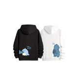 Tarzsokak Renkli Kapşonlu Sweatshirt Çift Sevgili Kombinleri Couple Clothing, Renkli-K19, L
