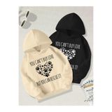 Tarzsokak Renkli Kapşonlu Sweatshirt Çift Sevgili Kombinleri Couple Clothing, Renkli-K41, Xl