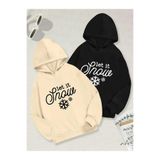 Tarzsokak Renkli Kapşonlu Sweatshirt Çift Sevgili Kombinleri Couple Clothing, Renkli-K46, M