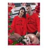 Tarzsokak Renkli Kapşonlu Sweatshirt Çift Sevgili Kombinleri Couple Clothing, Renkli-K76, M