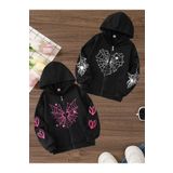 Tarzsokak Siyah Kapşonlu Sweatshirt Çift Sevgili Kombinleri Couple Clothing