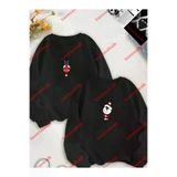 Tarzsokak TYC58URNQN170517245869359 Sevgili Çift Kombin Spiderman Hello Kitty Yeni Yıl Baskılı Bisiklet Yaka Sweatshirt 2