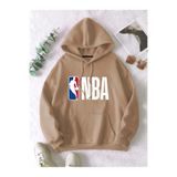 Tarzsokak Unisex Erkek/Kadın Basket Renkli Özel Baskılı Oversize Kapüşonlu Sweatshirt Bej, Vizon, M